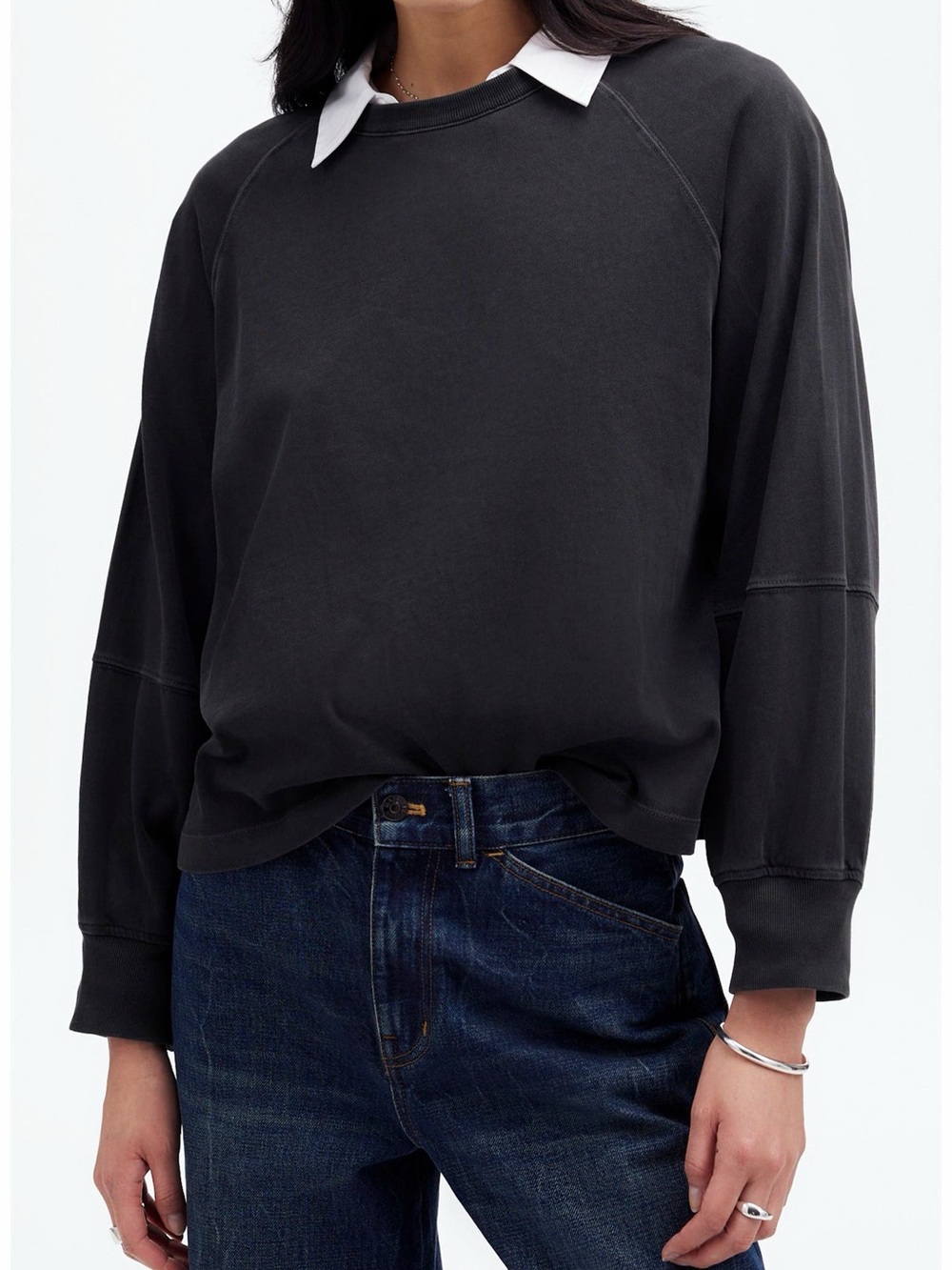 Relaxed Long Sleeve Raglan T-Shirt - Picture 2 of 10